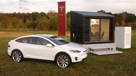 Tesla Tiny House Concept Renders Infusion Studios