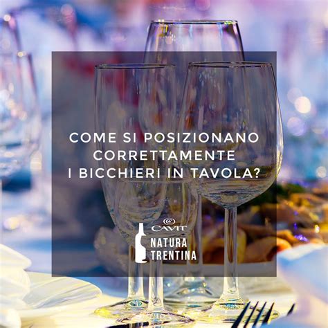 Poi, per una cena elegante, è preferibile usare bicchieri in cristallo e a stelo lungo. Come si posizionano correttamente i bicchieri in tavola ...