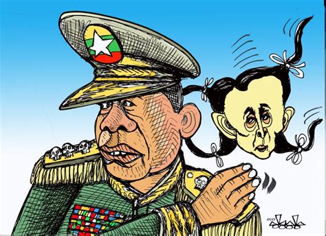 In Myanmar Cartoon Movement