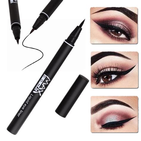 1 Pcs Black Liquid Eyeliner Pencil Waterproof Long Lasting Natural Eye