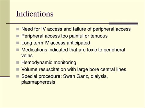 Ppt Central Venous Access Powerpoint Presentation Free Download Id