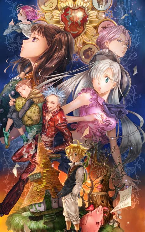 Seven deadly sins wallpaper phone. Free download The Seven Deadly Sins wallpaper wp400268 ...