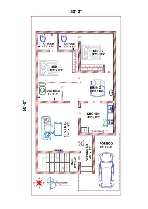 Beautiful 2d Floor Plan Ideas Engineering Discoveries South Facing