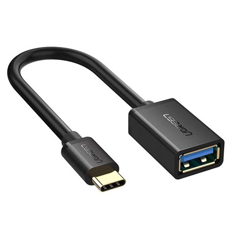 Ugreen 30701 15CM USB Type C Male To USB 3 0 Type A Female OTG Cable