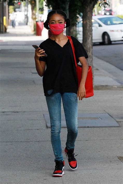 Skai Jackson Arriving For Dance Practice At The Dwts Studio In Los