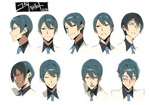 Kurokite Kiznaiver Character Head Profile Anime