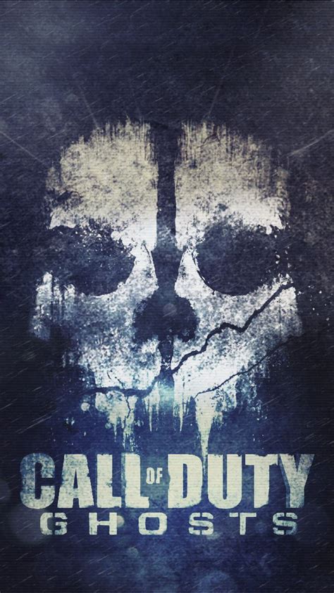 Cod Ghosts Skull Iphone 5s Wallpaper Just Pin It