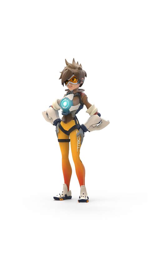 39 Beautiful Overwatch Tracer 3d Model Free Mockup