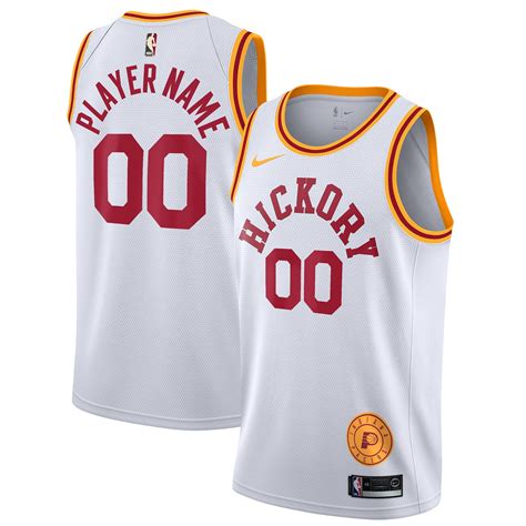 Indiana Pacers Nike Classic Edition Swingman Jersey Custom Mens 2019