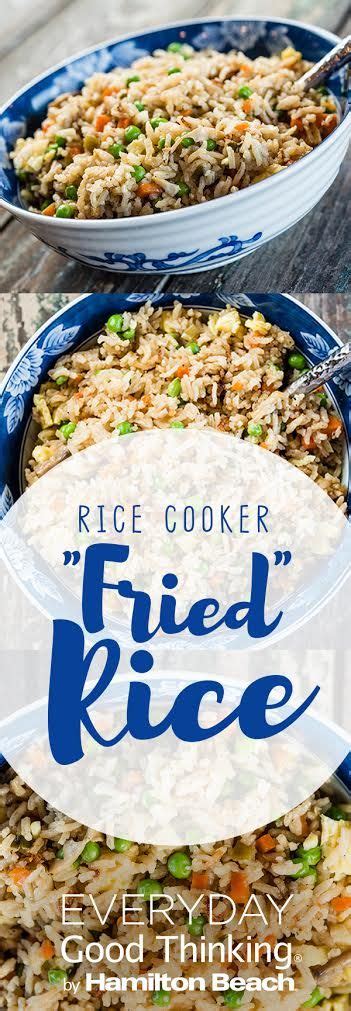 Rice Cooker Fried Rice Aroma Rice Cooker Rice Cooker Recipes