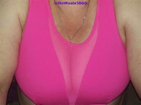 Milf With Big Natural 38gg Boobs Wearing An Extremely