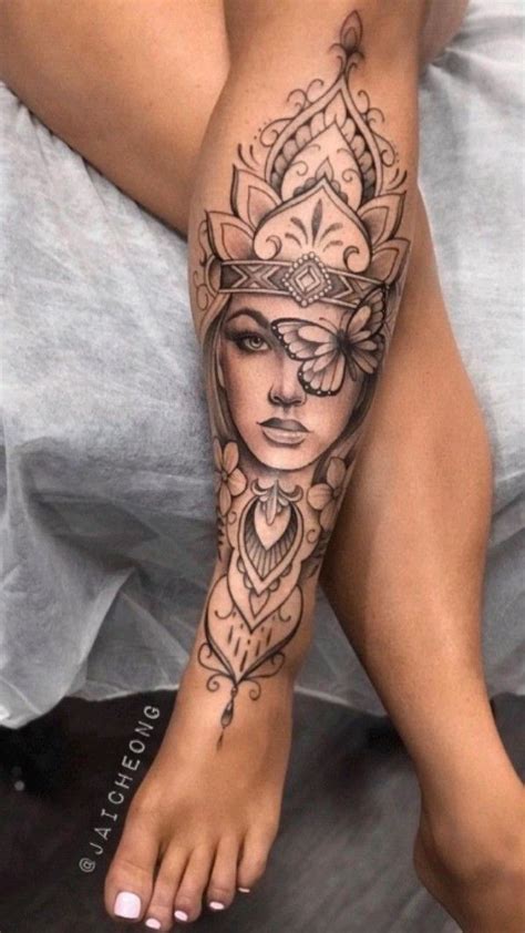Awesome Tattoo Tatoeage Idee N Hete Tatoeages Tatoeage Benen