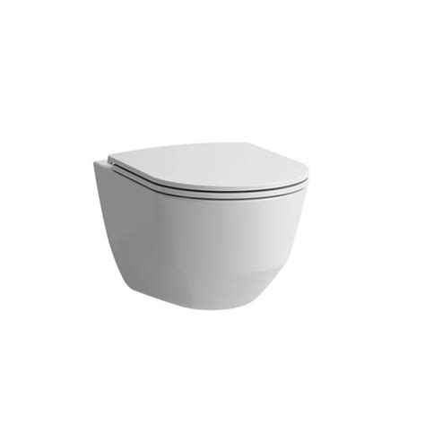 Laufen Pro White Wall Hung Rimless Toilet Excluding Seat Italtile
