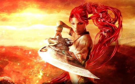 Download Heavenly Sword Fantasy Warrior Wallpaper Background By
