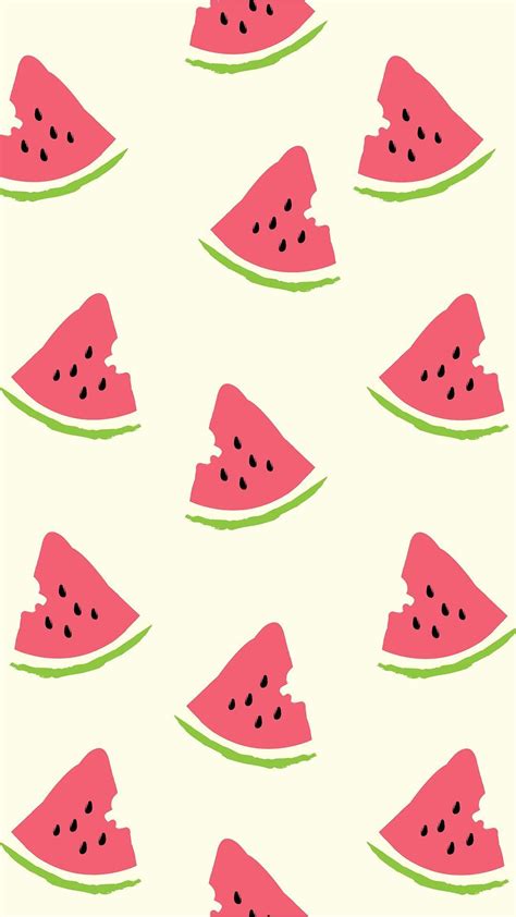 Kawaii Watermelon Wallpapers Wallpaper Cave