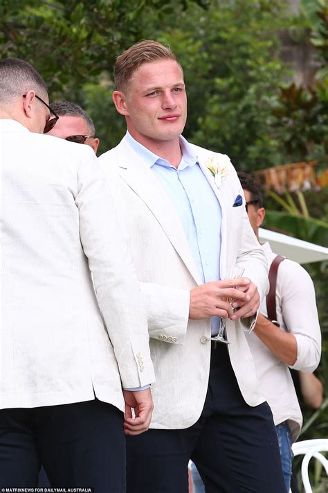 Nrl Star Tom Burgess Marries Model Tahlia Giumelli In An Outdoor Ceremony In Sydney Daily Mail