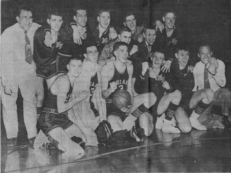 1954 Milan Team Indiana Basketball Hall Of Fame