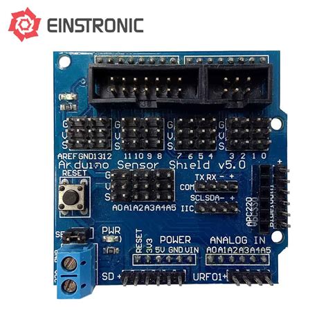 Arduino Uno Sensor Shield V50 Einstronic Enterprise