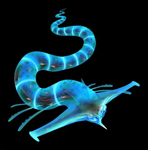 Subnautica Ghost Leviathan Digital Art By Gene Bradford