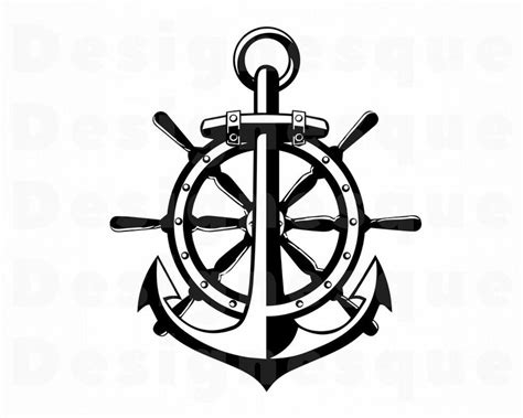 Anchor Svg Nautical Svg Anchor Clipart Svg Files For Cricut Anchor Cut