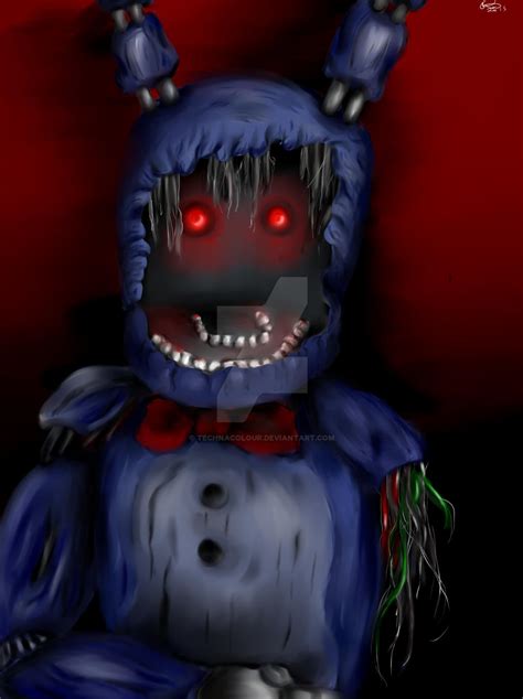 Fnafwithered Bonnie By Technacolour On Deviantart