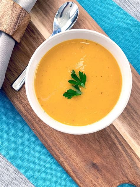 Easy Creamy Butternut Squash Soup Recipe Directions