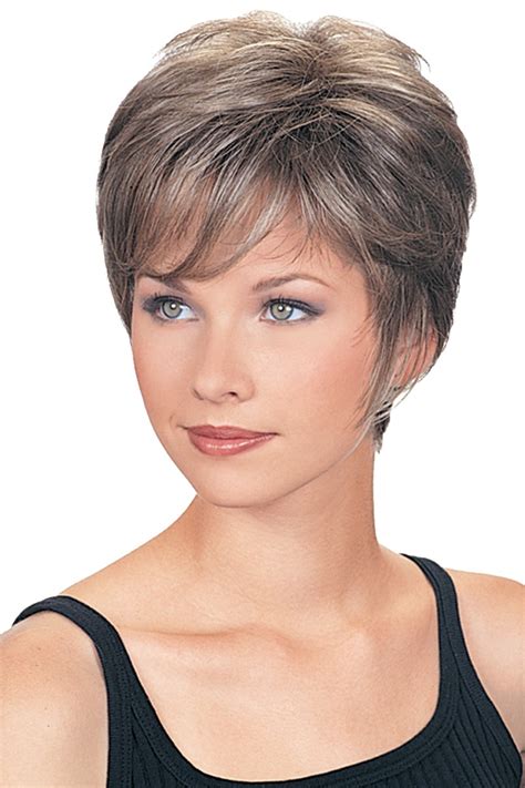 Wigs For The Older Lady Wigs For The Older Lady Cropped Length Wavy