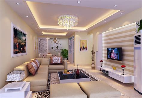 Small House Simple Ceiling Design For Living Room