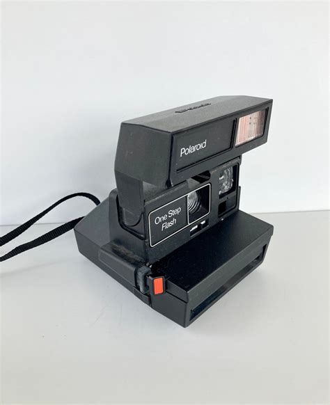 Vintage Polaroid Camera Polaroid One Step Flash 600 Film Etsy