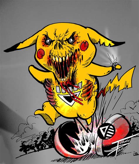Blackest Night Pokemon Pichu By Tommyphillips On Deviantart
