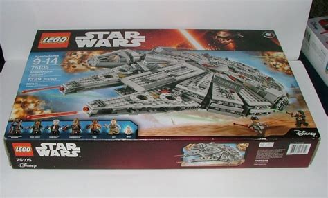 Star Wars Lego Set 75105 Millennium Falcon Brand New And Factory