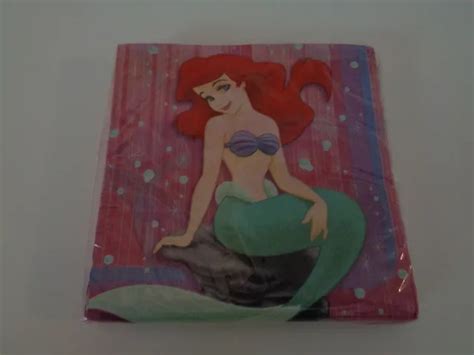 Disney Ariel Little Mermaid 1 Pack Beverage Small Napkins 16ct 2 Ply New 1099 Picclick