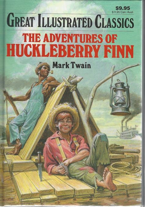 Great Illustrated Classics Huckleberry Finn By Mark Twain Hardcover