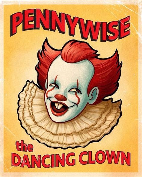 Pin By Nathaneal Batista On Horror Stephen King Pennywise The Dancing Clown Pennywise Clown