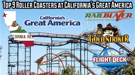 Ranking Every Roller Coaster At Californias Great America Santa