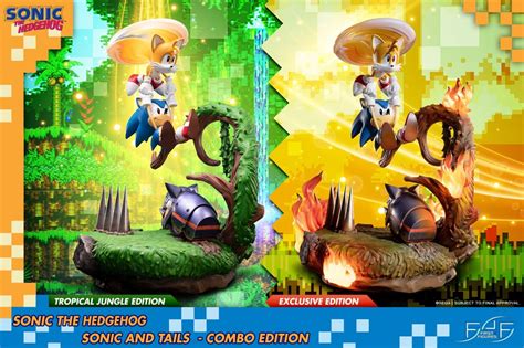 First 4 Figures Reveals Its Fourth Sonic The Hedgehog Resin Statue