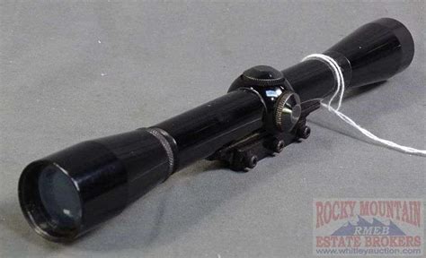 Vintage Browning 4x Rifle Scope Rocky Mountain Estate Brokers Inc