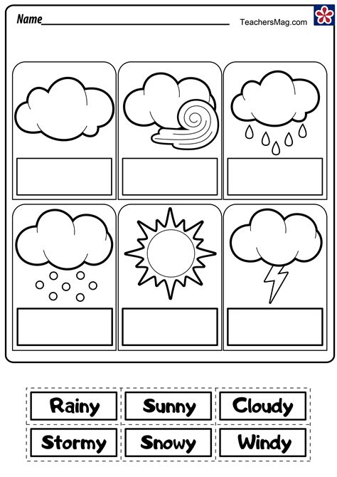Weather Elements Worksheet | Printable Worksheets and Activities for
