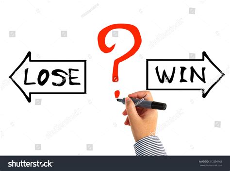 Win Lose Stock Photo 212550763 Shutterstock