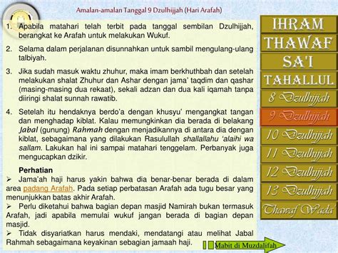 Ppt Amalan Amalan Haji Dan Umrah Powerpoint Presentation Free