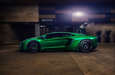 Green With Mean Bespoke Lamborghini Aventador — Gallery