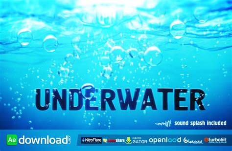 Underwater Videohive Project Free Download Free After Effects