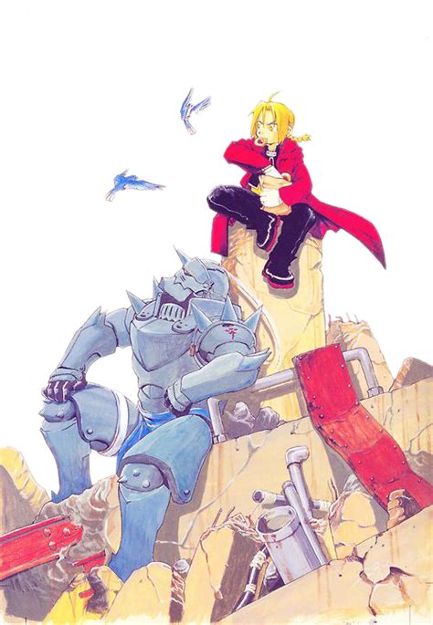 Transparent Edward And Alphonse Elric Colored Scan Fullmetal
