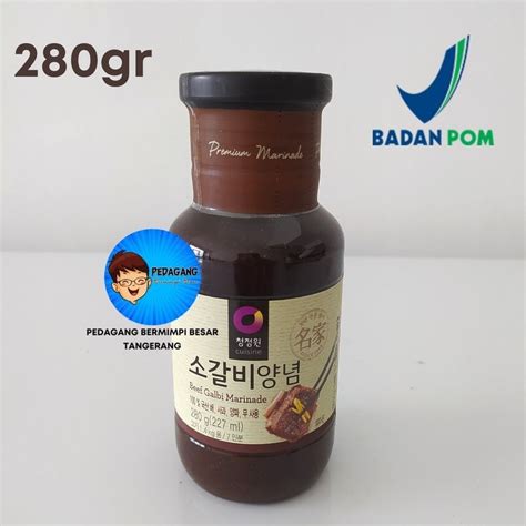 Jual Daesang Beef Galbi Marinade Sauce Gr Saus Bumbu Iga Sapi KOREA Shopee Indonesia