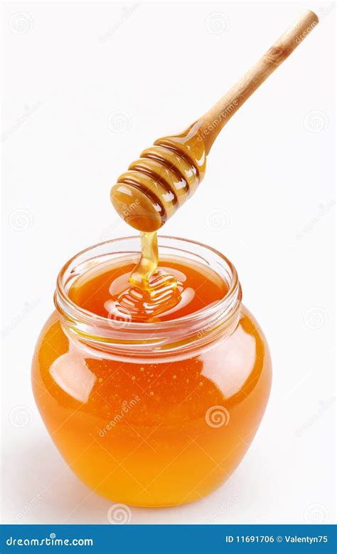 Full Honey Pot Royalty Free Stock Image Image 11691706