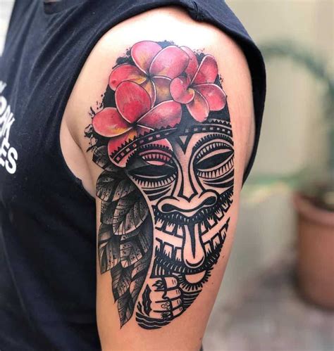 50 Best Tiki Tattoo Ideas Tiki Tattoo Tiki Tattoos Kulturaupice