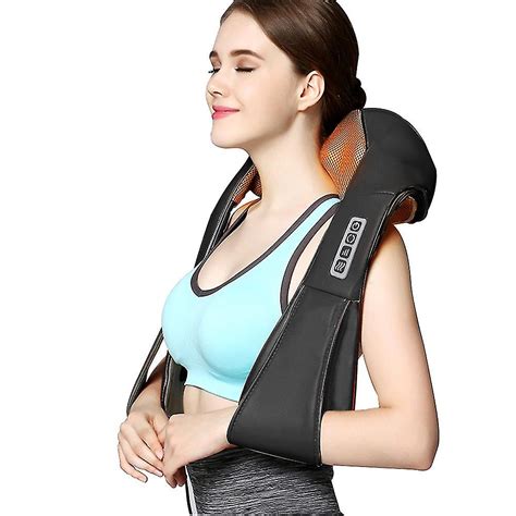 Sajy Electric Heating Multifunctional Kneading Shawl Waist And Cervical Vertebra Massager