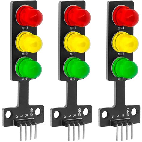 Buy AZDelivery DIY Mini Traffic Light LED Display Board Module 3 3 5V