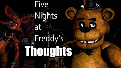 Five Nights At Freddys Thoughts Fnaf Theories Youtube