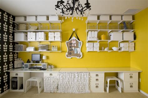 21 Yellow Home Office Designs Decorating Ideas Design